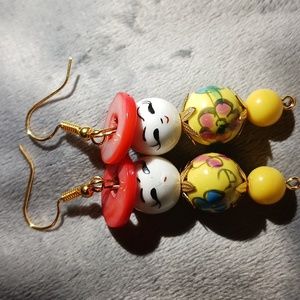 M9ther of pearl earrings